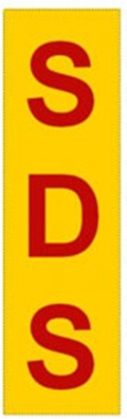 SDS Binder Sheet End